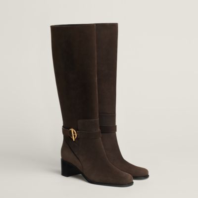 GIA BORGHINI/ジア ボルギーニ Suede Short Boot